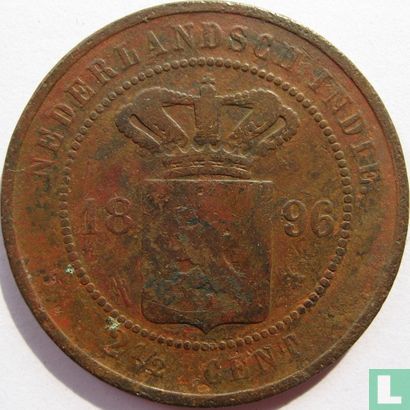 Niederländisch-Ostindien 2½ Cent 1896 - Bild 1