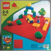 Lego 2598 Large Red Building Plate