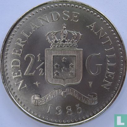 Netherlands Antilles 2½ gulden 1985 - Image 1