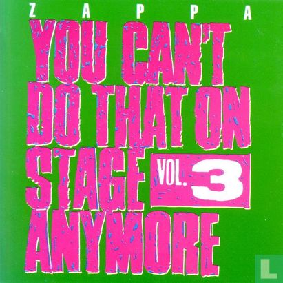 You Can't Do That On Stage Anymore Vol. 3 - Image 1