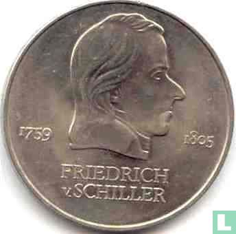 DDR 20 Mark 1972 "Friedrich von Schiller" - Bild 2