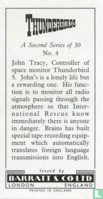 John Tracy, Controller of space monitor Thunderbird 5. - Afbeelding 2
