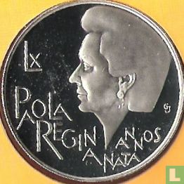 Belgium 250 francs 1997 (PROOF) "60th birthday of Queen Paola" - Image 2