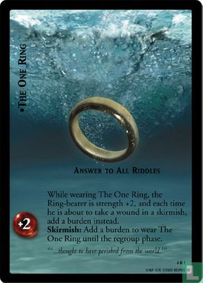 The One Ring, Answer to All Riddles - Image 1