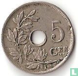 Belgique 5 centimes 1927 (NLD) - Image 2