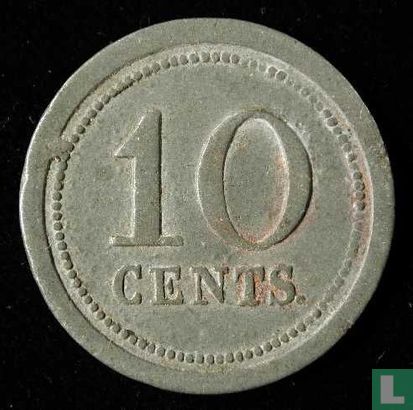 10 cent 1834 Rotterdam - Afbeelding 1