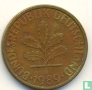 Duitsland 10 pfennig 1989 (D) - Afbeelding 1