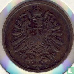 Empire allemand 2 pfennig 1875 (F) - Image 2