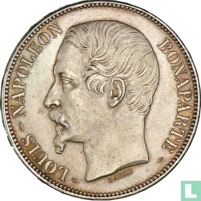 France 5 francs 1852 (A) - Image 2