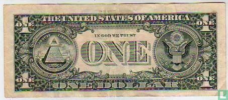 Dollar des États-Unis 1 1993 L - Image 2