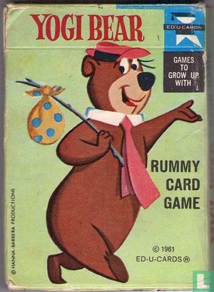 Yogi Bear Rummy Card Game - Image 1