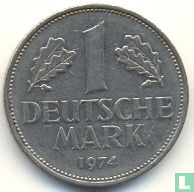 Germany 1 mark 1974 (D) - Image 1