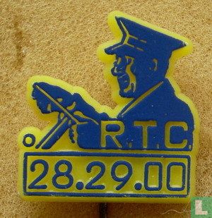 R.T.C. 28.29.00 [blue on yellow]