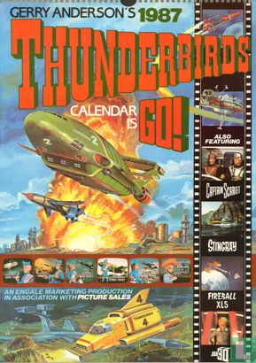 Thunderbirds Calendar 1987