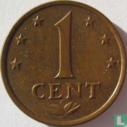 Antilles néerlandaises 1 cent 1977 - Image 2