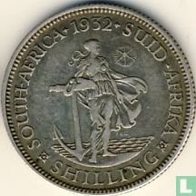 Zuid-Afrika 1 shilling 1932 - Afbeelding 1
