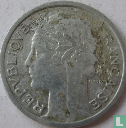 Frankrijk 1 franc 1946 (zonder B) - Afbeelding 2