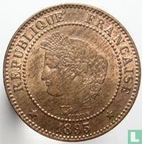 France 2 centimes 1895 - Image 1
