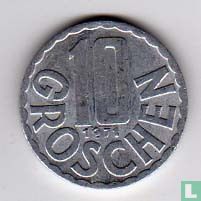 Autriche 10 groschen 1971 - Image 1