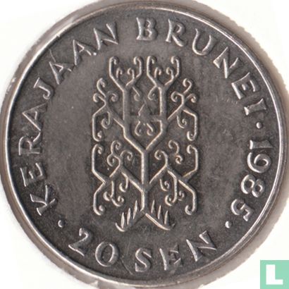 Brunei 20 Sen 1985 - Bild 1
