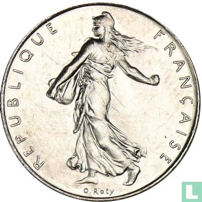 Frankrijk 1 franc 1988 - Afbeelding 2
