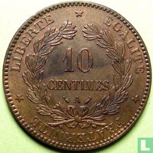 France 10 centimes 1889 - Image 2