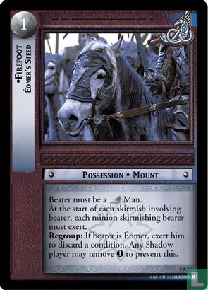 Firefoot, Éomer's Steed - Image 1
