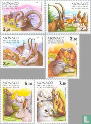 Mammals of the national park