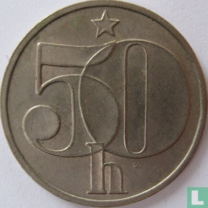Tchécoslovaquie 50 haleru 1984 - Image 2