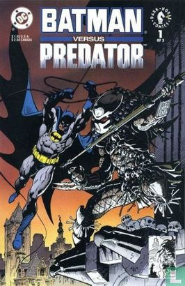Batman vs. Predator 1 - Afbeelding 1