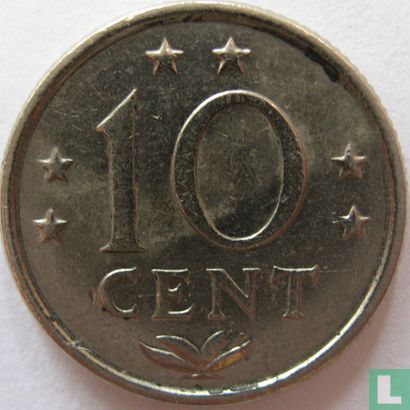 Niederländische Antillen 10 Cent 1975 - Bild 2