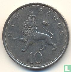 Vereinigtes Königreich 10 New Pence 1974 - Bild 2