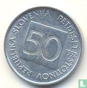 Slowenien 50 Stotinov 1992 - Bild 1