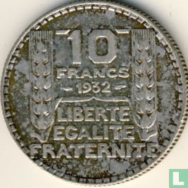 Frankrijk 10 francs 1932 - Afbeelding 1