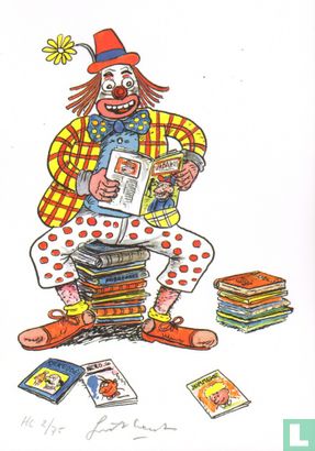 Clown door Linthout
