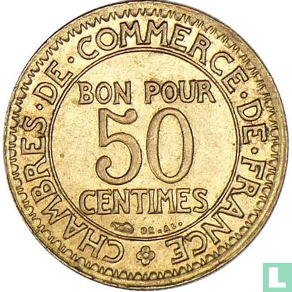 Frankrijk 50 centimes 1929 - Afbeelding 2