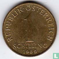 Autriche 1 schilling 1989 - Image 1