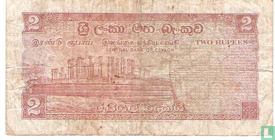 Ceylon 2 Rupees - Afbeelding 2
