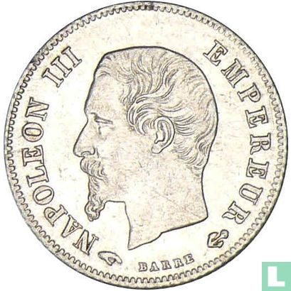 France 20 centimes 1860 (A) - Image 2