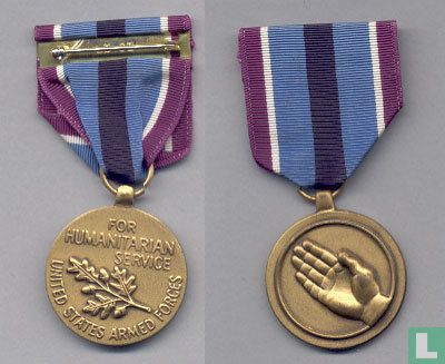 Verenigde Staten Medal For Humanitarian Services