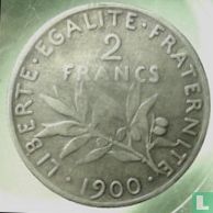 Frankreich 2 Franc 1900 - Bild 1