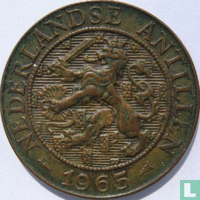 Nederlandse Antillen 2½ cent 1965 (vis zonder ster) - Afbeelding 1