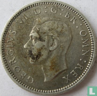 Verenigd Koninkrijk 6 pence 1941 - Afbeelding 2