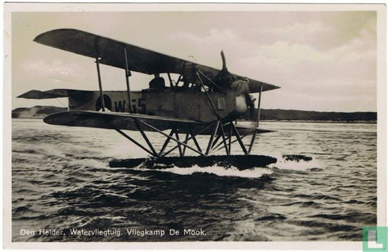 Den Helder, watervliegtuig Vliegkamp de Mook