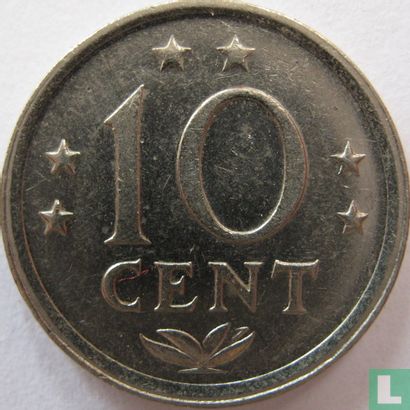 Netherlands Antilles 10 cent 1985 - Image 2