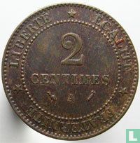 Frankrijk 2 centimes 1892 - Afbeelding 2