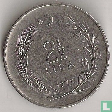 Turkey 2½ lira 1973 - Image 1