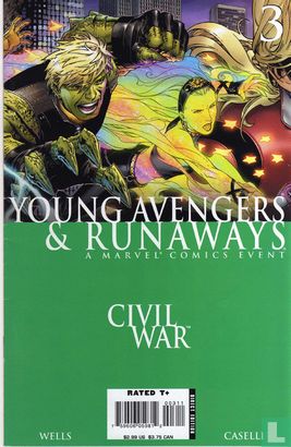 Civil war: Young Avengers & Runaways 3 - Afbeelding 1