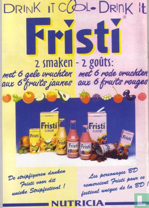 Fristi Stripfestival Festival BD Koksijde 4 July - 30 August '98 - Image 2
