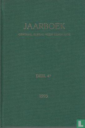 Jaarboek Centraal Bureau voor Genealogie 1993  - Image 1